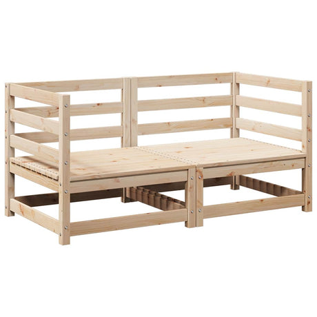 Vidaxl 2-delige loungeset massief grenenhout