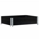 Vidaxx palle overkant 80x60 cm massiv fyrretræ sort