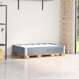 Vidaxx palle overkant 120x80 cm massiv fyrretræ grå