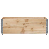 Vidaxx pallekraver 2 stk 120x80 cm massivt fyrretræ