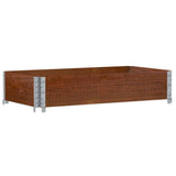 Vidaxx palle overkant 100x50 cm massiv fyrretræ brun