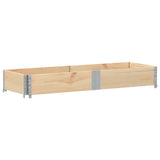Vidaxx palle overkant 150x50 cm massiv fyrretræ