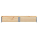 Vidaxx palle overkant 150x50 cm massiv fyrretræ