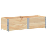 Vidaxx pallekraver 2 stk 150x50 cm massivt fyrretræ
