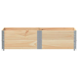 Vidaxx pallekraver 2 stk 150x50 cm massivt fyrretræ