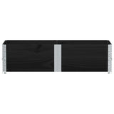 Vidaxx palleudvidelser 2 stk 150x50 cm massiv fyrretræ sort