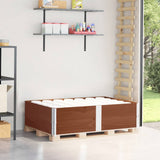 Vidaxx palleudvidelser 2 stk 150x100 cm massiv fyrretræ brun