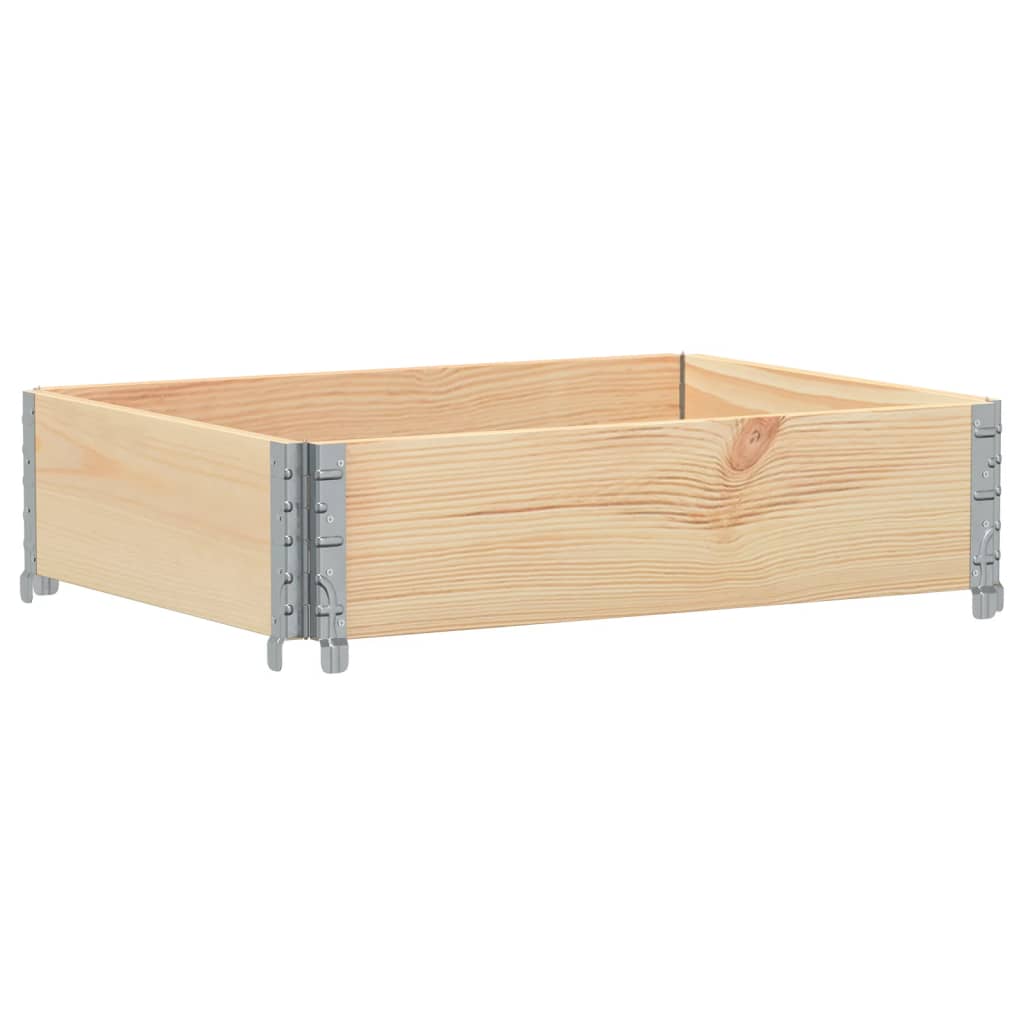 Vidaxx plantekasse 80x60 cm massivt fyrretræ
