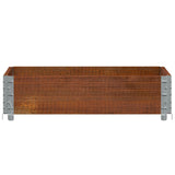 Vidaxx plantekasse 80x60 cm massiv fyrretræ brun