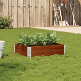 Vidaxx plantekasse 80x60 cm massiv fyrretræ brun