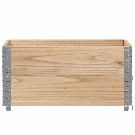 Vidaxx plantekasse 80x60 cm massivt fyrretræ