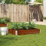Vidaxx plantekasse 120x80 cm massiv fyrretræ brun