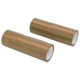 Vidaxl pakkebånd 12 stk 48 mm x 66 m brun