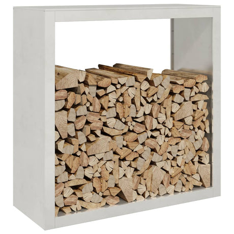 Vidaxx brændestativ 100x40x100 cm rustfrit stål