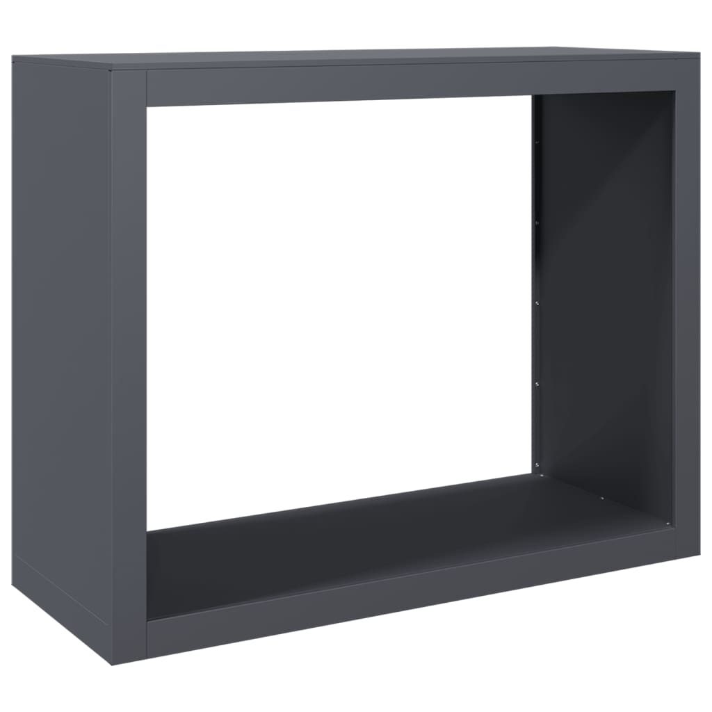 Vidaxx brændestativ 100x40x80 cm stål antracit
