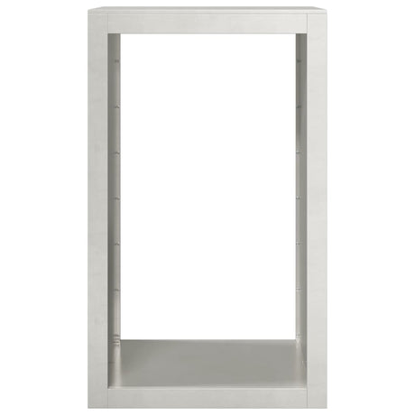 Vidaxx brændestativ 60x40x100 cm rustfrit stål