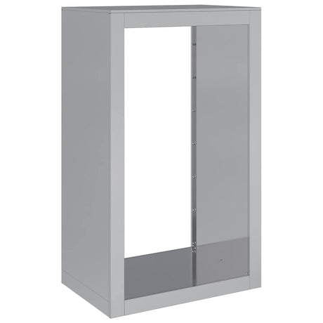 Vidaxx brændestativ 60x40x100 cm galvaniseret stål