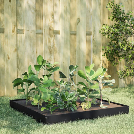 Vidaxx plantekasse hævet 100x100x18,5 cm stål