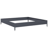 Vidaxx plantekasse hævet 100x100x18,5 cm stål antracit