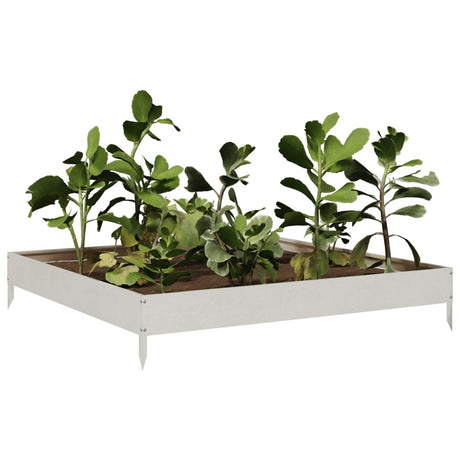 Vidaxx plantekasse hævet 100x100x18,5 cm rustfrit stål
