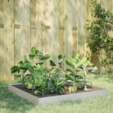 Vidaxx plantekasse hævet 100x100x18,5 cm rustfrit stål