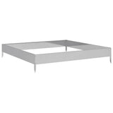 VidaXL plantekasse hævet 100x100x18,5 cm galvaniseret stål