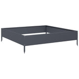 Vidaxx plantekasse hævet 100x100x26 cm stål antracit