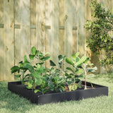 Vidaxx plantekasse hævet 100x100x26 cm stål antracit