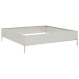 Vidaxx plantekasse hævet 100x100x26 cm rustfrit stål