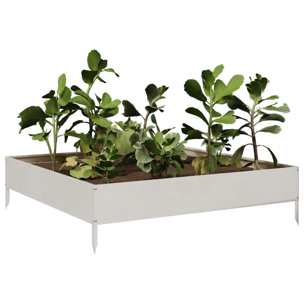 Vidaxx plantekasse hævet 100x100x26 cm rustfrit stål