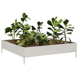 Vidaxx plantekasse hævet 100x100x26 cm rustfrit stål