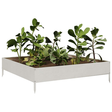 Vidaxx plantekasse hævet 100x100x26 cm rustfrit stål