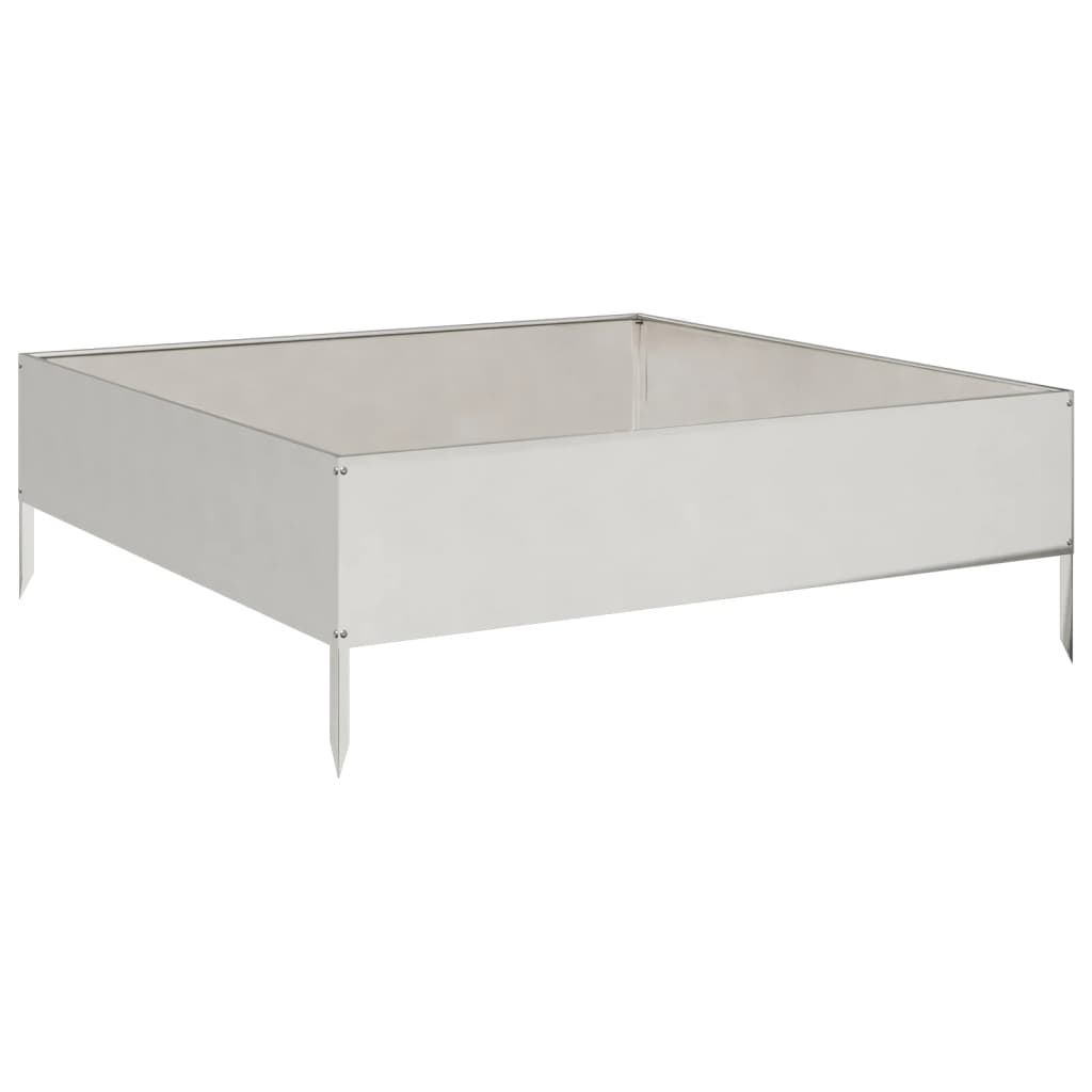 Vidaxx plantekasse hævet 100x100x33,5 cm rustfrit stål