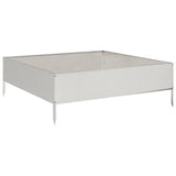 Vidaxx plantekasse hævet 100x100x33,5 cm rustfrit stål