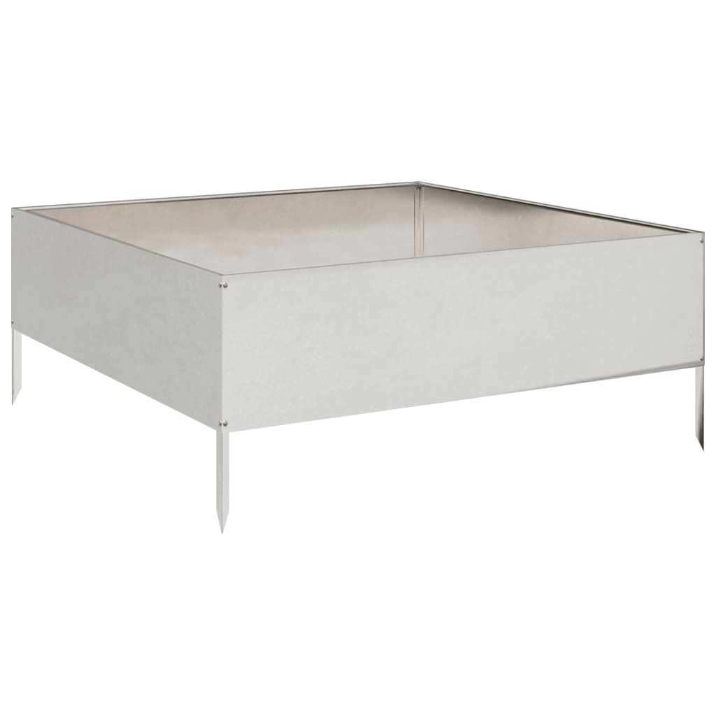 Vidaxx plantekasse hævet 100x100x25 cm rustfrit stål