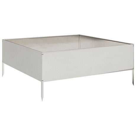 Vidaxx plantekasse hævet 100x100x25 cm rustfrit stål