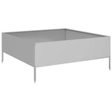 Vidaxx plantekasse hævet 100x100x25 cm galvaniseret stål