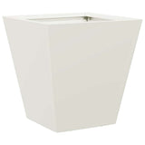 Vidaxx plantekasse 30x30x30 cm stål hvid