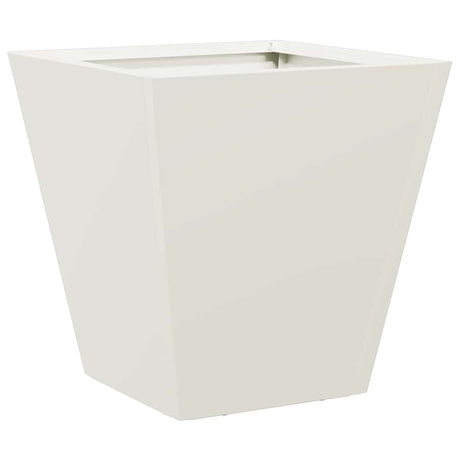 Vidaxx plantekasse 30x30x30 cm stål hvid