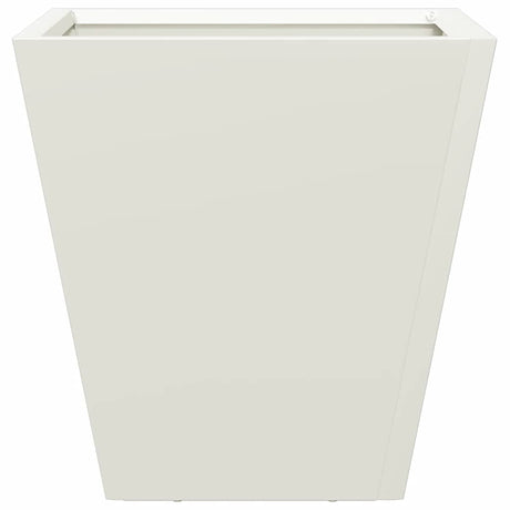 Vidaxx plantekasse 30x30x30 cm stål hvid