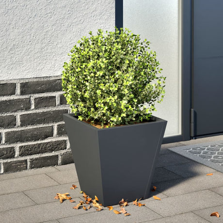 Vidaxx plantekasse 30x30x30 cm stål antracit