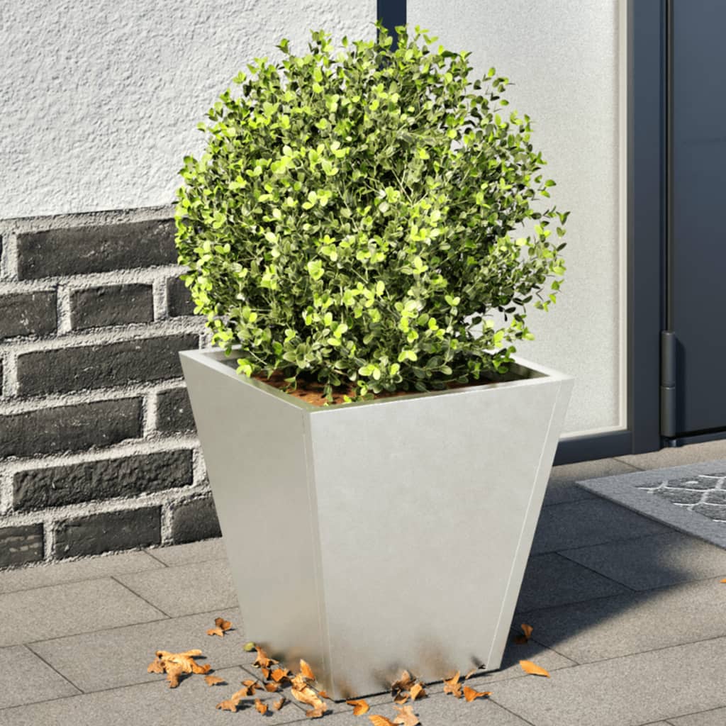 Vidaxx plantekasser 2 stk 30x30x30 cm rustfrit stål