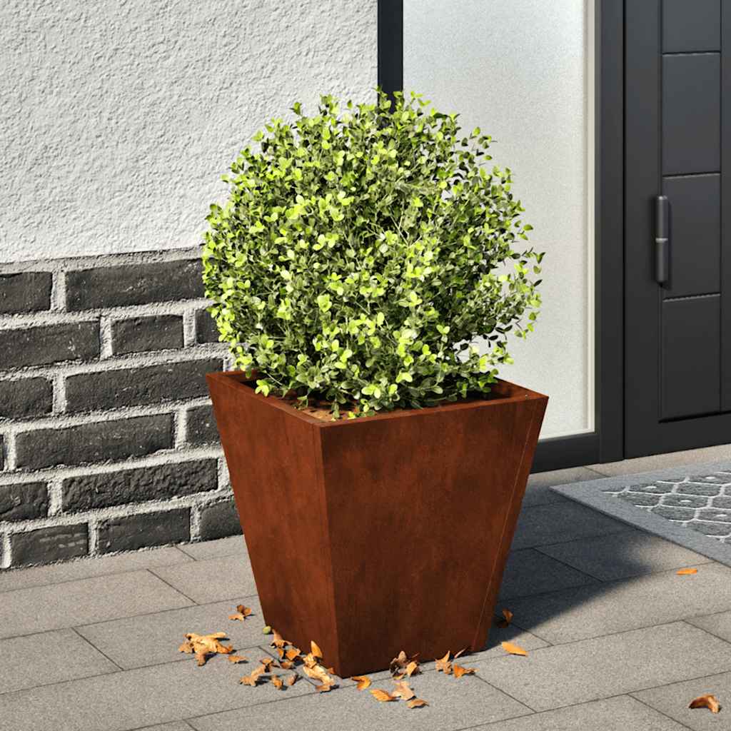 Vidaxx plantekasse 30x30x30 cm vejrbestandigt stål