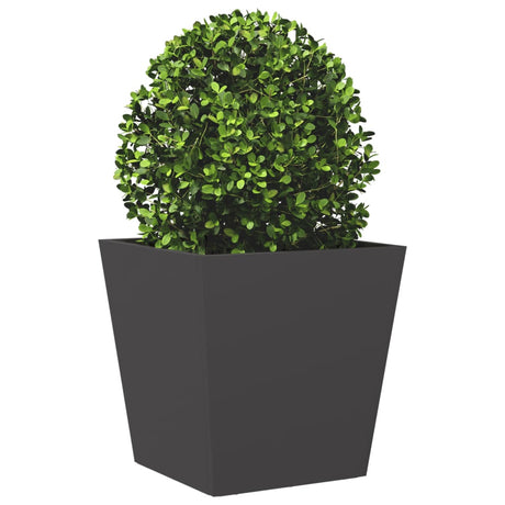 Vidaxx plantekasse 40x40x40 cm stål sort
