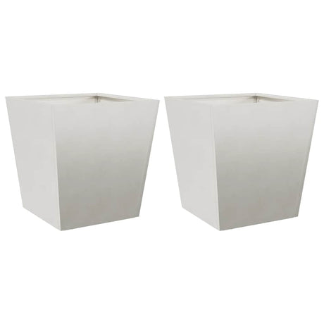 Vidaxx plantekasser 2 stk 40x40x40 cm rustfrit stål