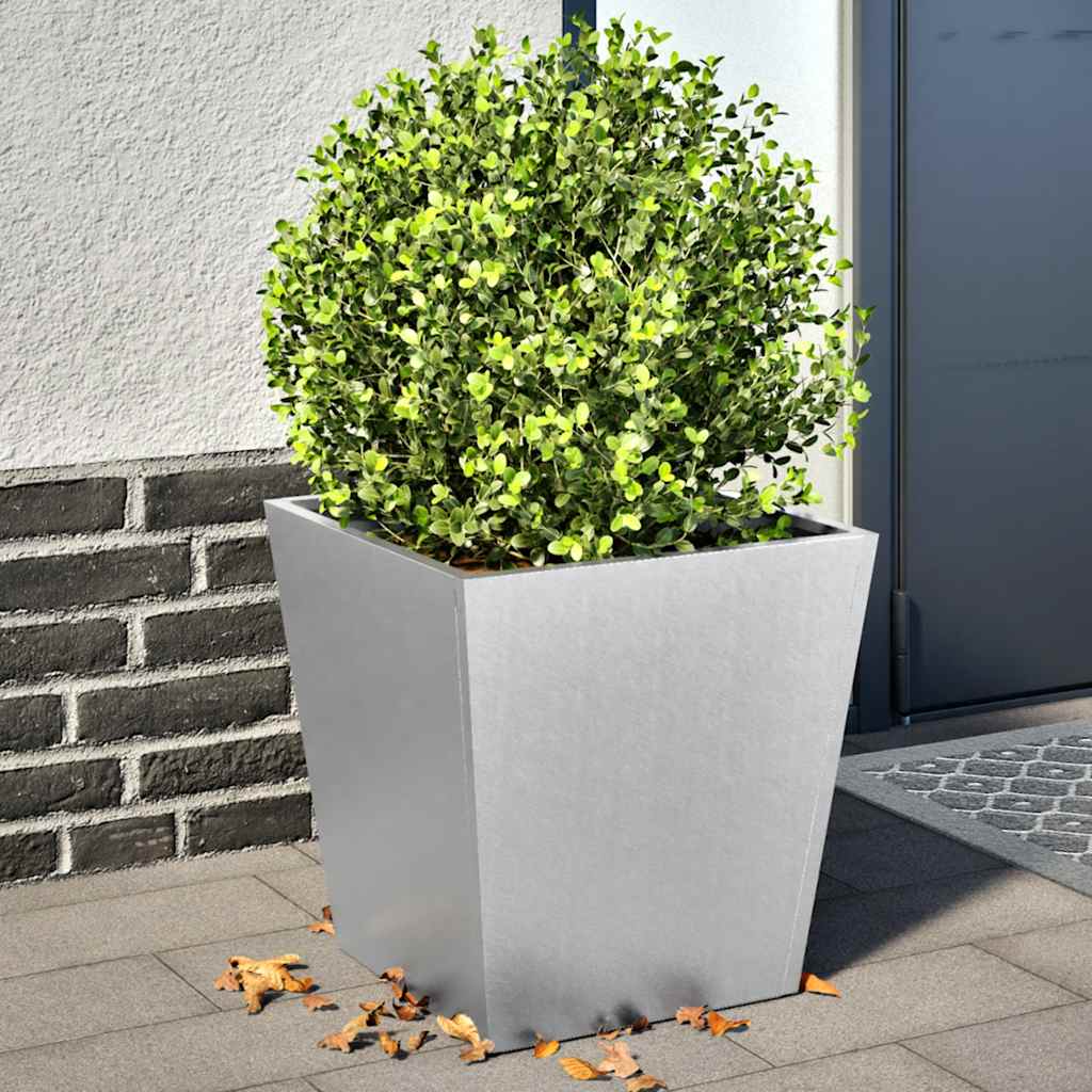 Vidaxx plantekasser 2 stk 40x40x40 cm galvaniseret stål