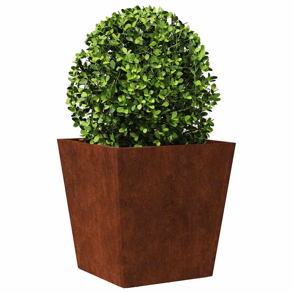 Vidaxx plantekasse 40x40x40 cm vejrbestandigt stål