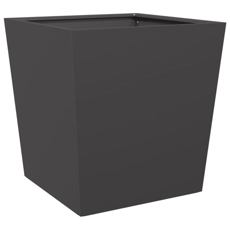 Vidaxx plantekasse 50x50x50 cm stål sort