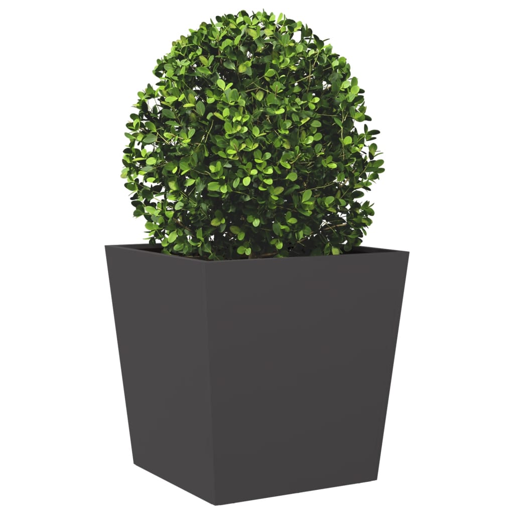 Vidaxx plantekasse 50x50x50 cm stål sort