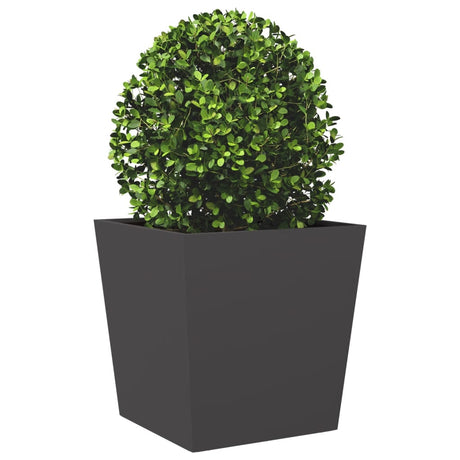 Vidaxx plantekasse 50x50x50 cm stål sort